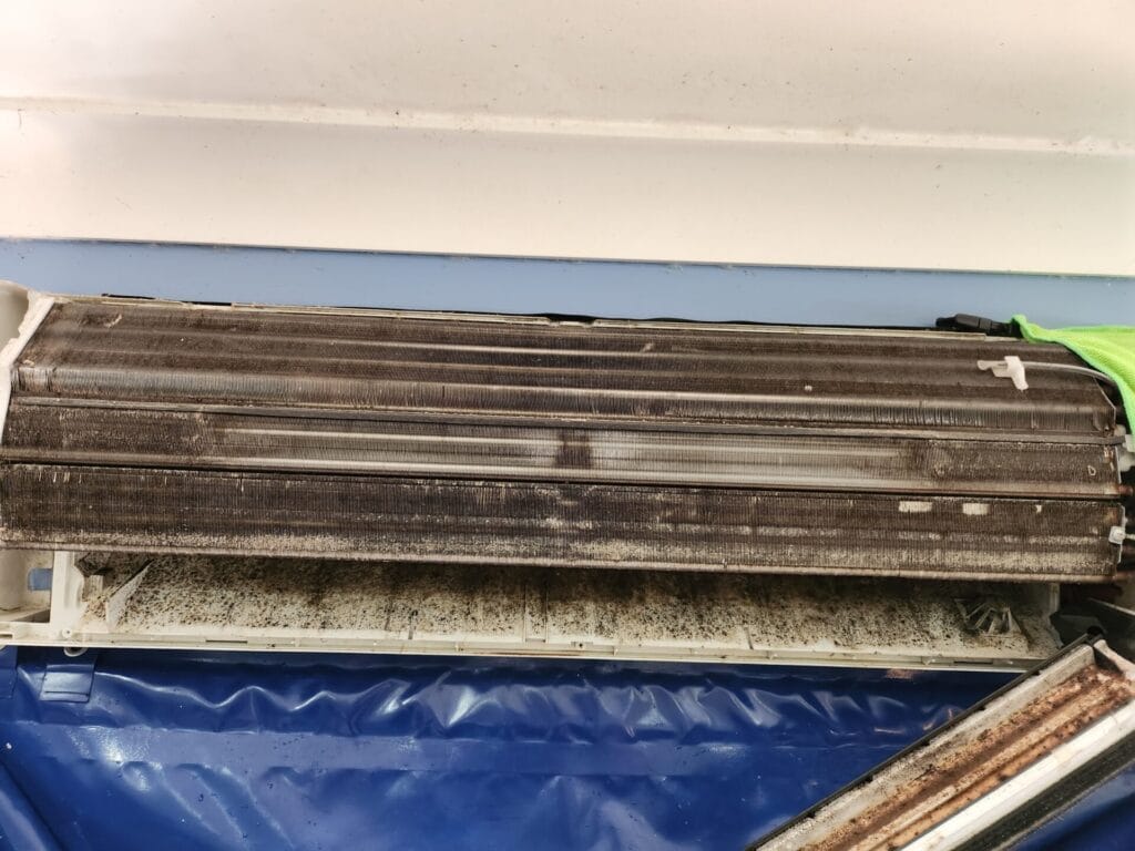 Mould in air conditioner