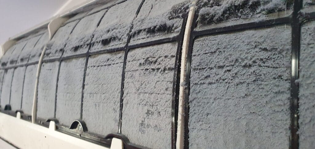 dirty filters in a split system air conditioner